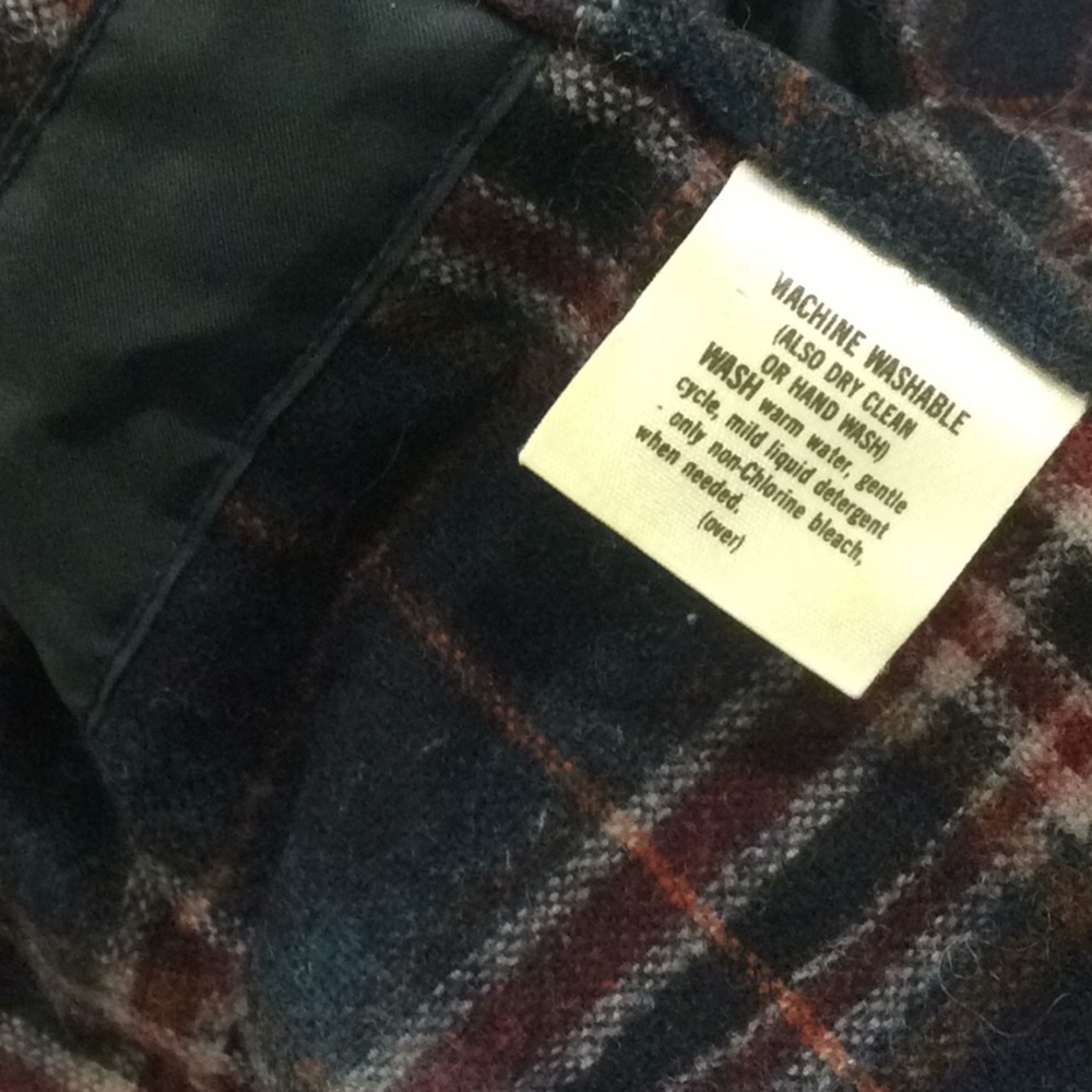 Authentic Vintage Pendleton Plaid Wool Button Down - image 7